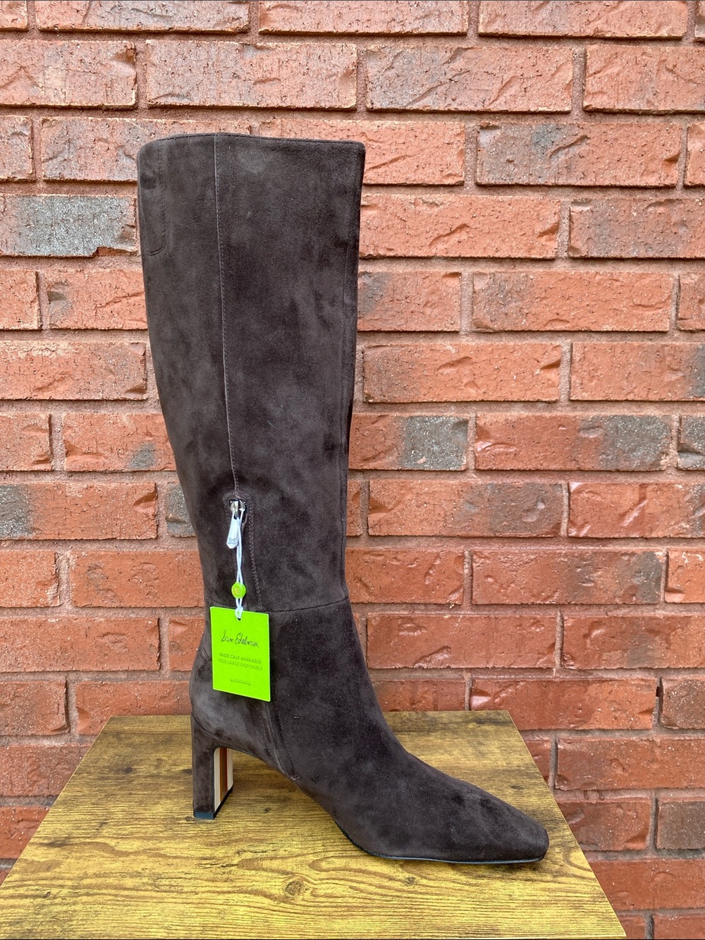 NWT Sam Edelman Tall Brown Suede Knee Boots 9.5